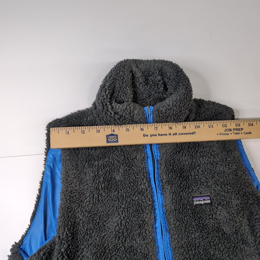 Patagonia Los Lobos Vest Reversible Full Zip‎ Fleece Womens Size Small - Picture 4 of 10